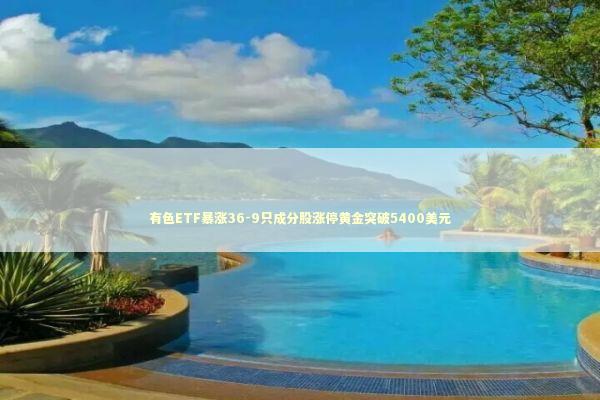有色ETF暴涨36-9只成分股涨停黄金突破5400美元 新闻