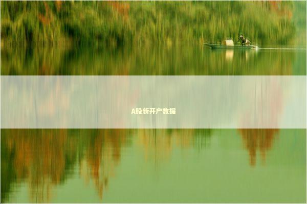 A股新开户数据 新闻