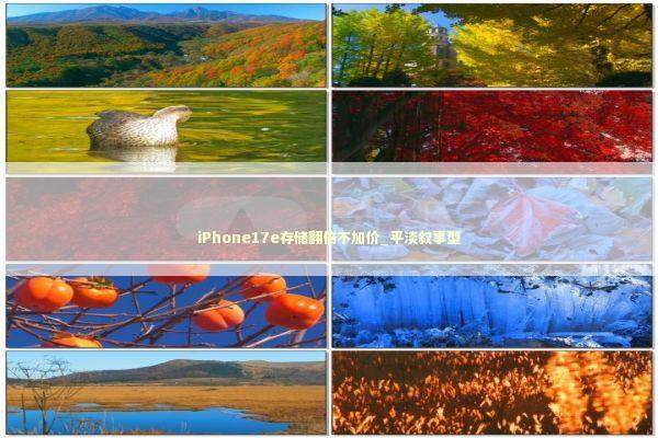 iPhone17e存储翻倍不加价_平淡叙事型 新闻