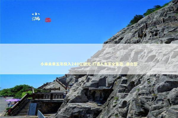 小米未来五年投入240亿欧元 打造人车家全生态_悬念型 新闻