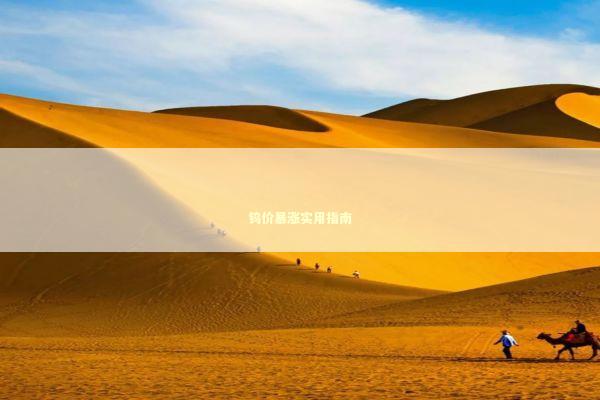 钨价暴涨实用指南 新闻