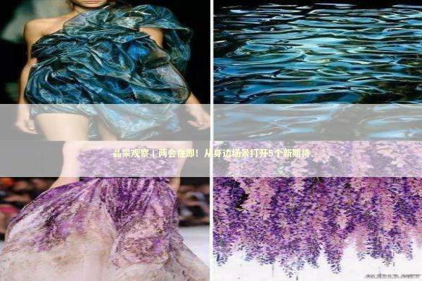 晶采观察丨两会在即！从身边场景打开5个新期待 新闻