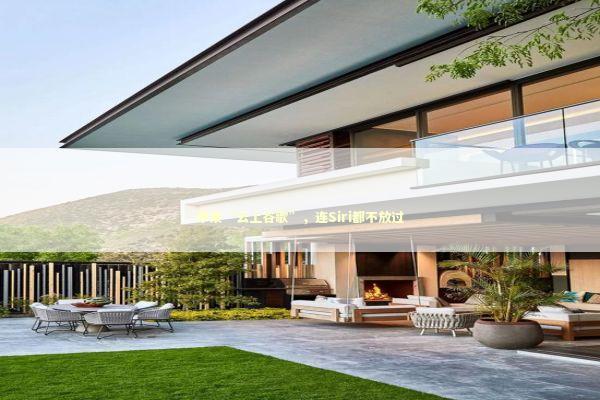 苹果“云上谷歌”，连Siri都不放过 新闻