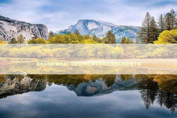 五大AI分析师观点：谷歌获升级,四家软件公司因AI风险遭下调